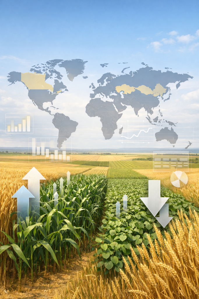 تقديرات الإنتاج الزراعي لعام 2026