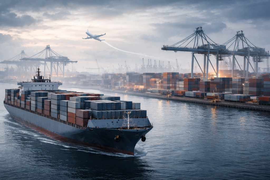 ما قبل رأس السنة الصينية: هبوط مفاجئ في أسعار الشحن واضطرابات أوروبية تعيد تشكيل مشهد اللوجستيات