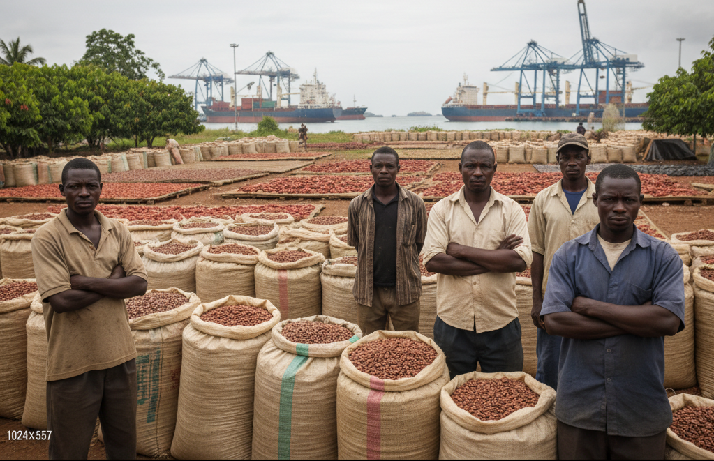 سوق الكاكاو في ساحل العاج عند مفترق طرق: وفرة الإنتاج مقابل أزمة السيولة