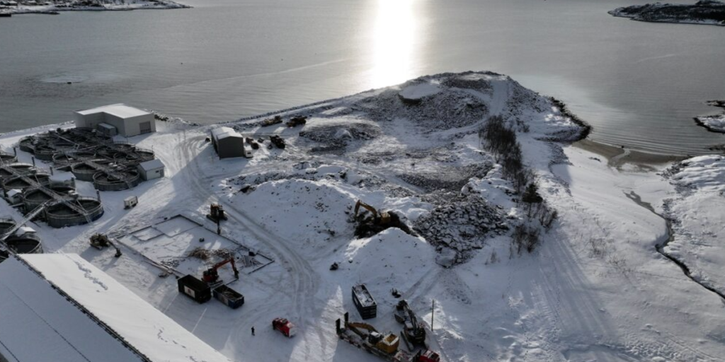 تغيير في خطط منشأة المأكولات البحرية البرية في النرويج