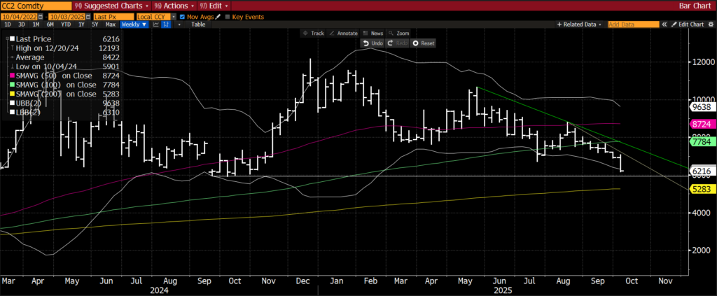 في قلب سوق الكاكاو: تقلبات الأسعار وتأثيرات قانون الاتحاد الأوروبي وتوقعات المحللين