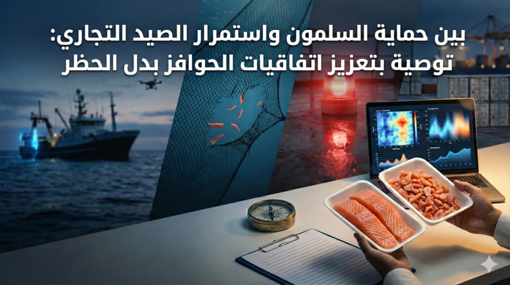 بين حماية السلمون واستمرار الصيد التجاري: توصية بتعزيز اتفاقيات الحوافز بدل الحظر