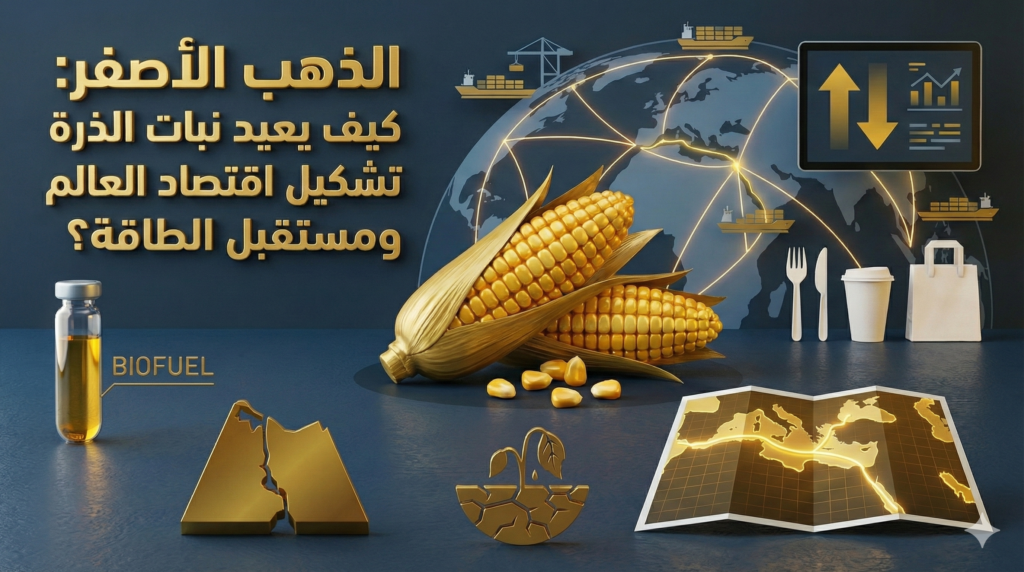 الذهب الأصفر: كيف يعيد نبات الذرة تشكيل اقتصاد العالم ومستقبل الطاقة؟