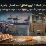 أزمة المعروض تضغط أوروبا… وأمريكا تبدأ الاستقرار: خريطة أسعار البيض ومشتقاته قبل عيد الفصح