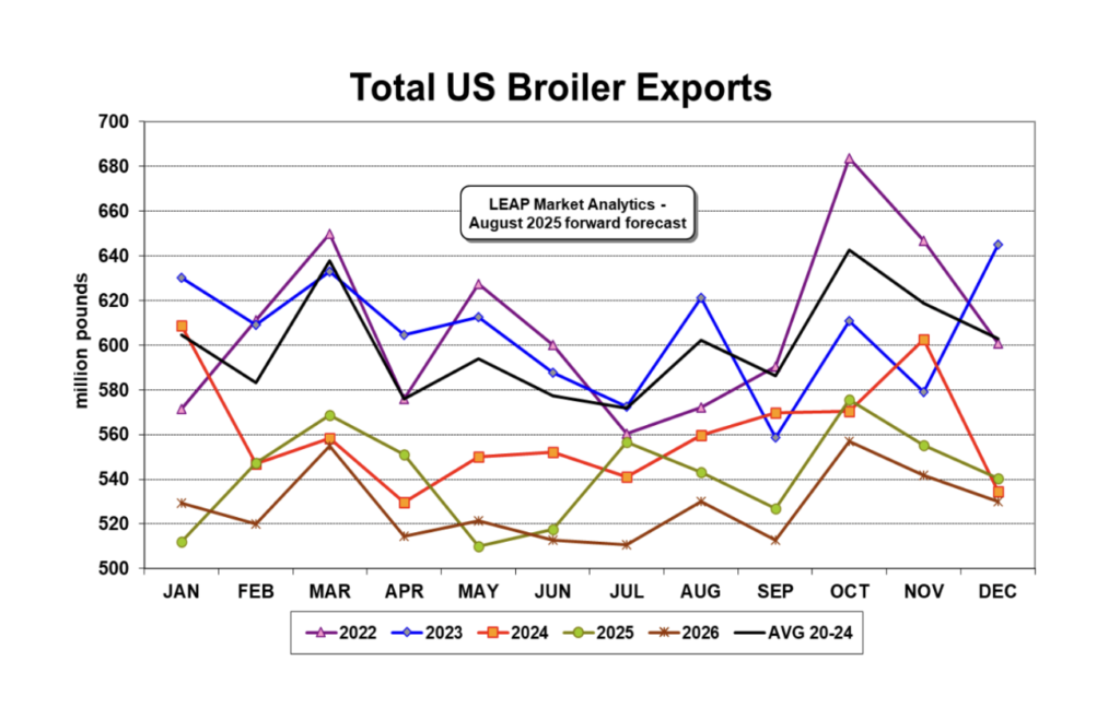ملخص وتوقعات سوق الدجاج اللاحم