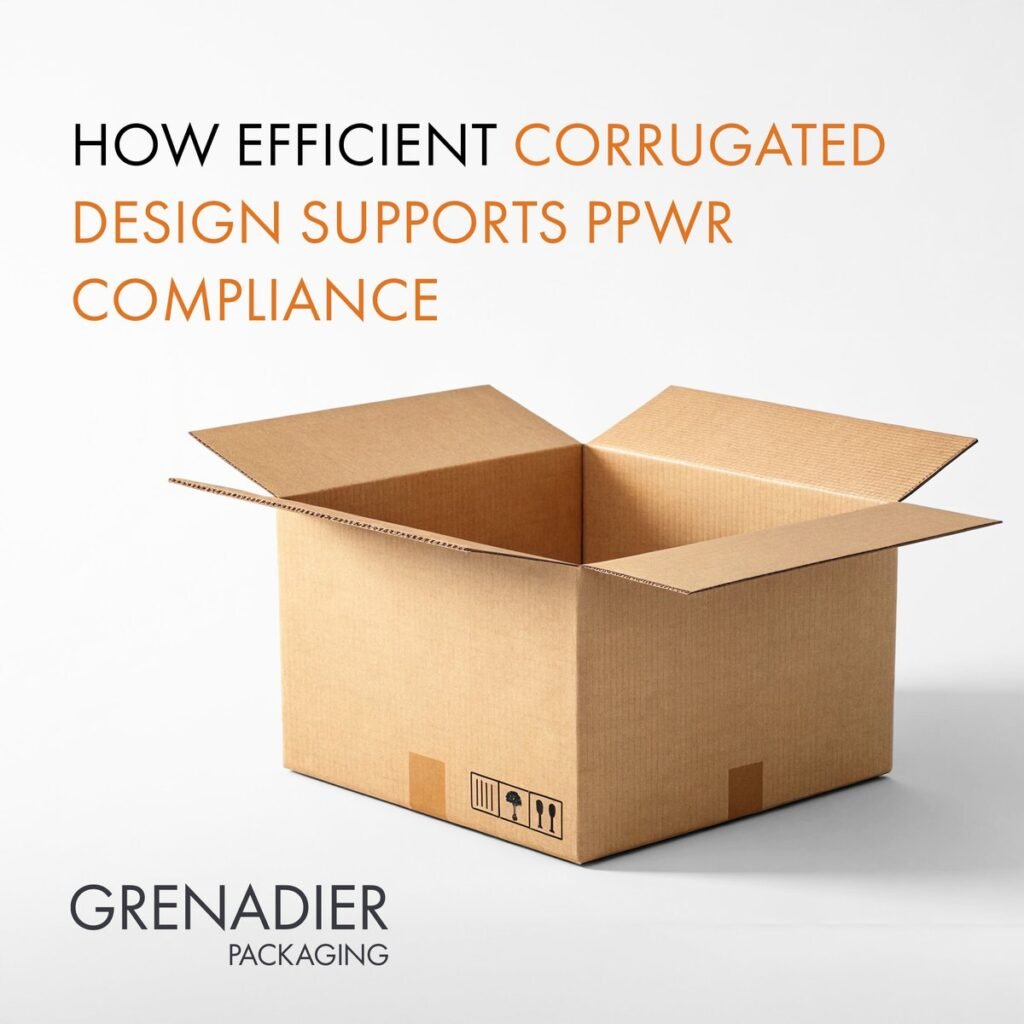 تصميم الورق المقوى الفعال: مفتاح الامتثال للوائح PPWR وتقليل النفايات